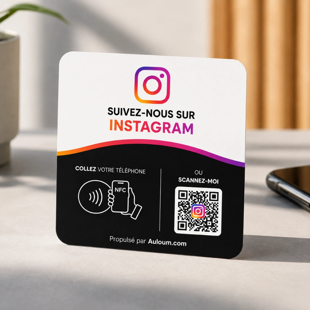 Plaque Instagram