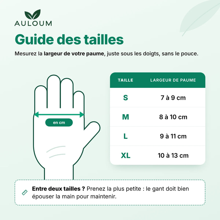 Gants de compression AULOUM, vue 2